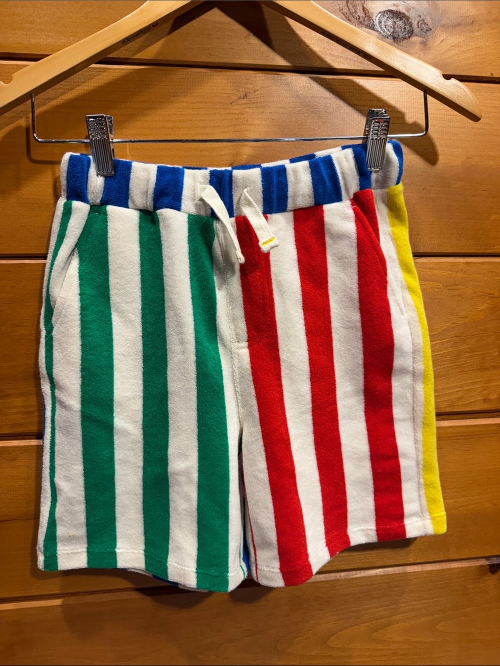 Boden hotch potch towelling shorts LIKE NEW size 9-10y